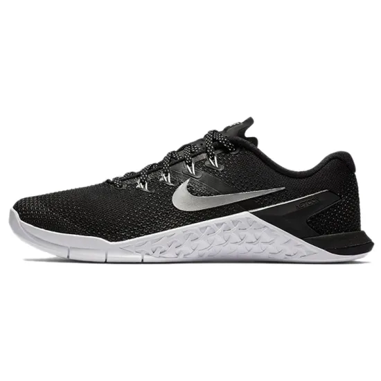 Nike Metcon 4 Black Metallic Silver Women's