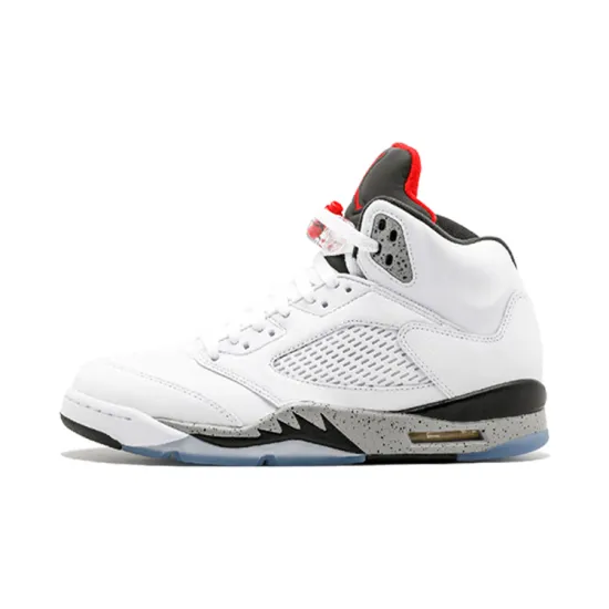 Jordan 5 Retro White Cement GS