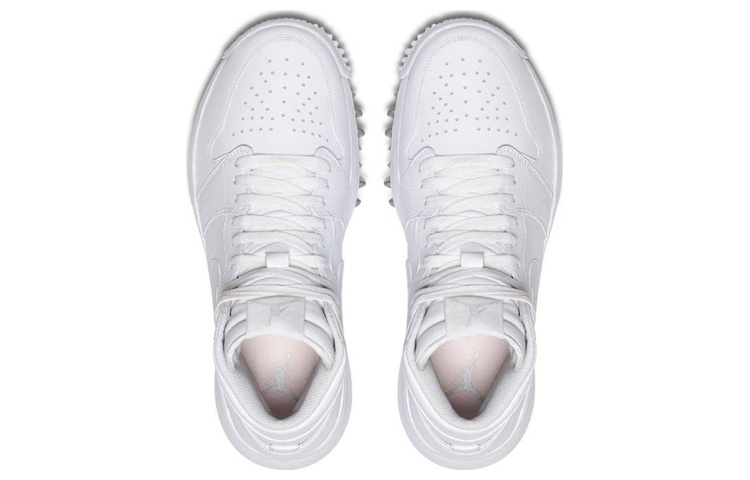 Jordan Air Jordan 1 Retro Golf Cleat White Metallic