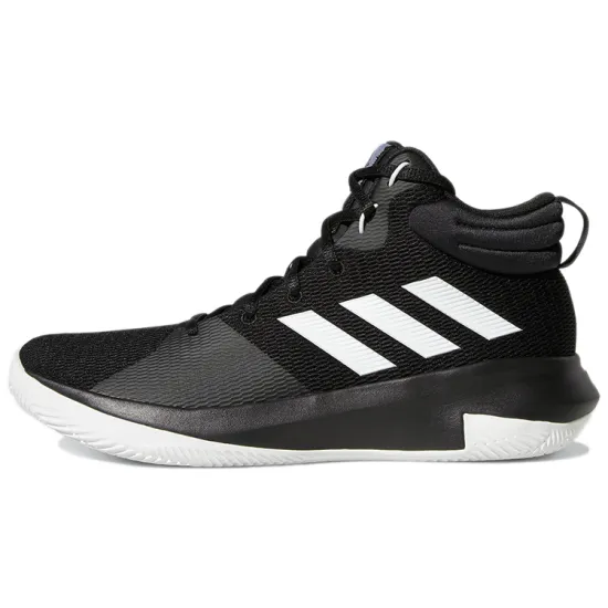 Adidas Vintage Basketball Shoes Men Mid-top Black/white