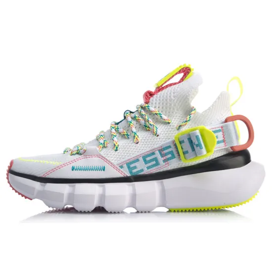 LINING Essence Vintage Basketball Shoes Women's Low-Top White