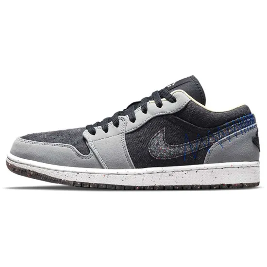 JORDAN 1 Low Se Crater Black Grey