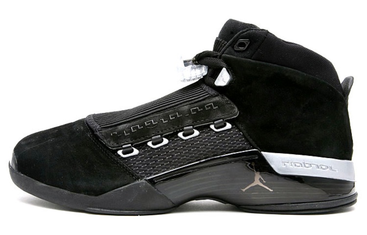 Jordan Air Jordan 17 Retro Black Silver CDP 2008