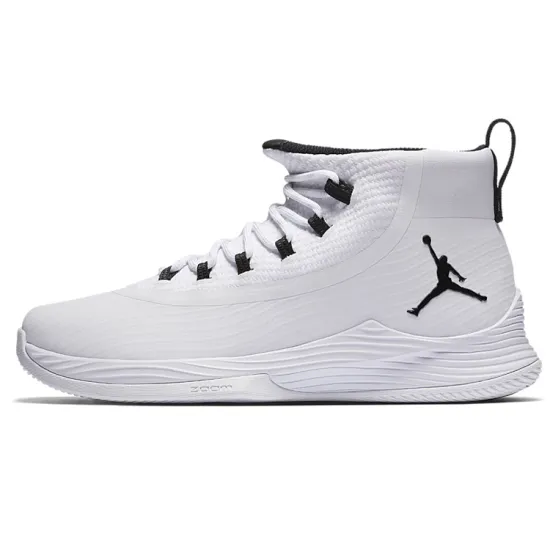 Jordan Ultra Fly 2 Vintage Basketball Shoes Men High-top White/Black