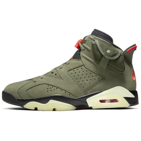 Travis Scott X Jordan 6 Retro Olive