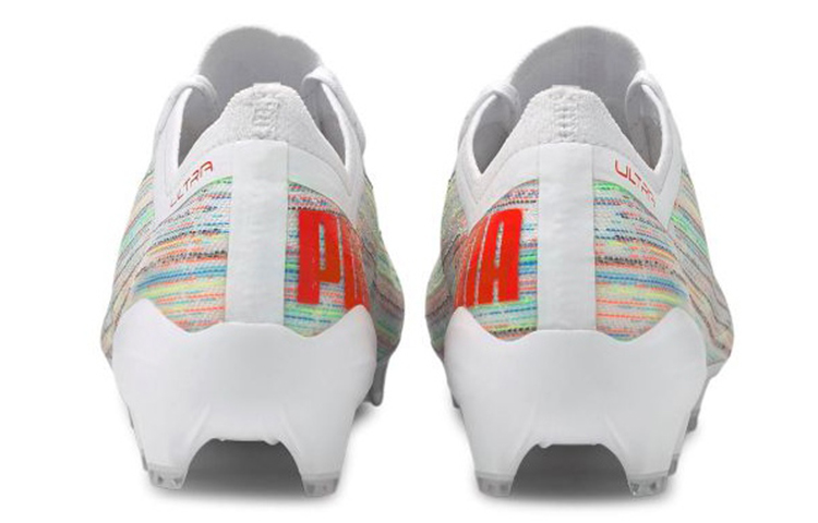 Мужские кроссовки PUMA Ultra 1.2 (бело-красные) — Белый / красный — фото 4