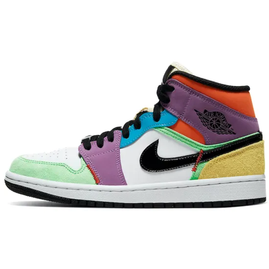 Jordan 1 Mid SE Multi Color Women's