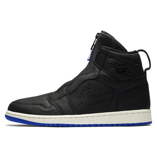 Jordan 1 Retro High Zip Black Hyper Royal
