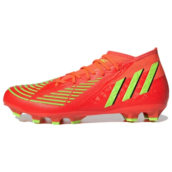 Adidas PREDATOR Series Football Shoes Men Mid-top Red/Green