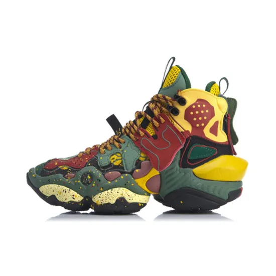 2020 ACE A/W NYFW LiNing Women's Sneakers   Green/Yellow