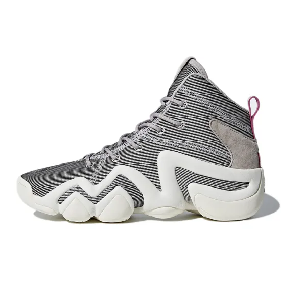 Adidas Crazy 8 Vintage Basketball Shoes Unisex High-top Gray