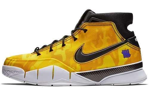 UNDEFEATED x Nike Zoom Kobe 1 Protro Yellow Camo (La Brea)