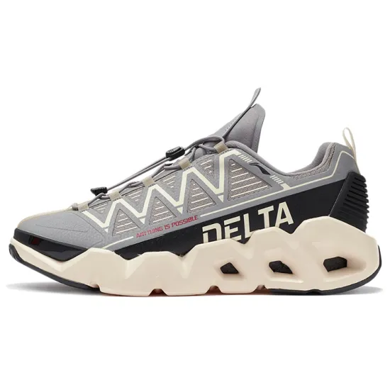 LINING Essence 2.3 Vintage Basketball Shoes Men Low-Top Gray