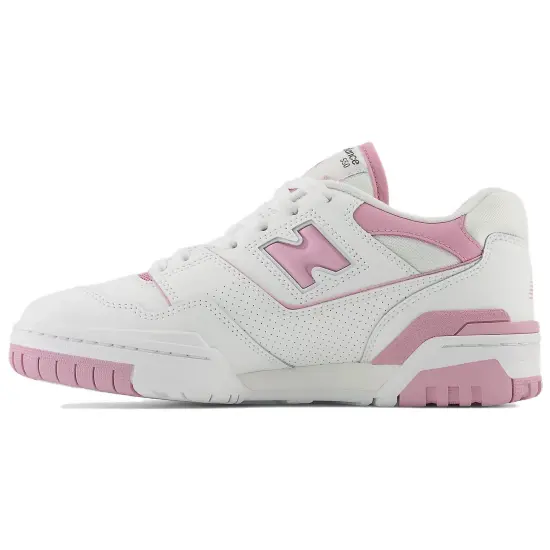 New Balance 550 White Bubblegum Pink Women's