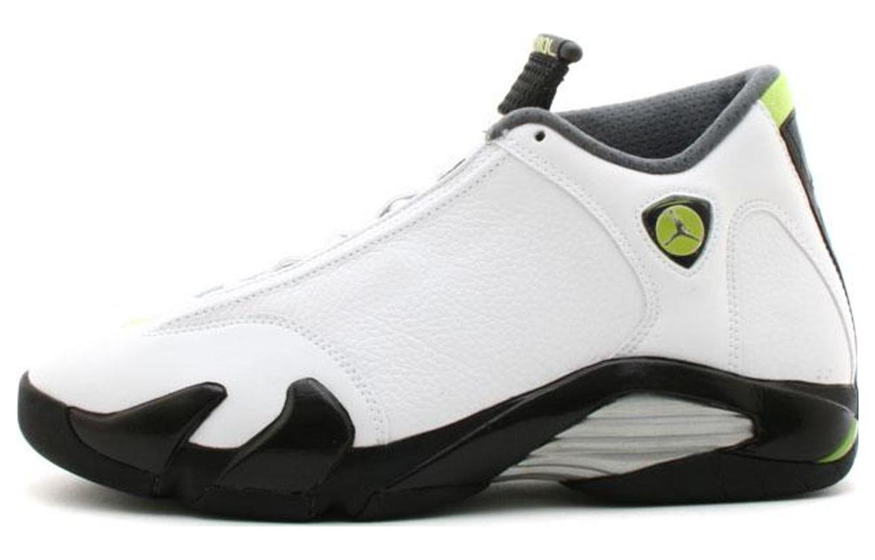 Jordan Air Jordan 14 Retro White Chartreuse