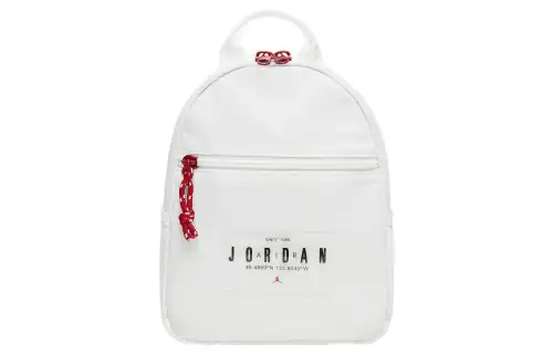Jordan Polyester Backpack Mini Men's White