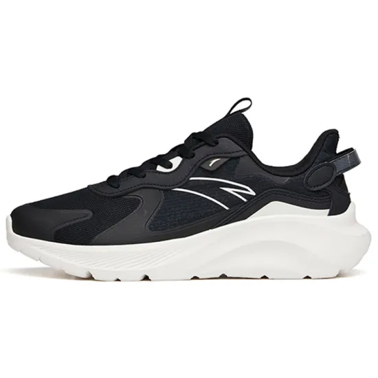 Anta Anti-Slip And Wear-Resistant Breathable Low-Top Training Shoes Men's Black White