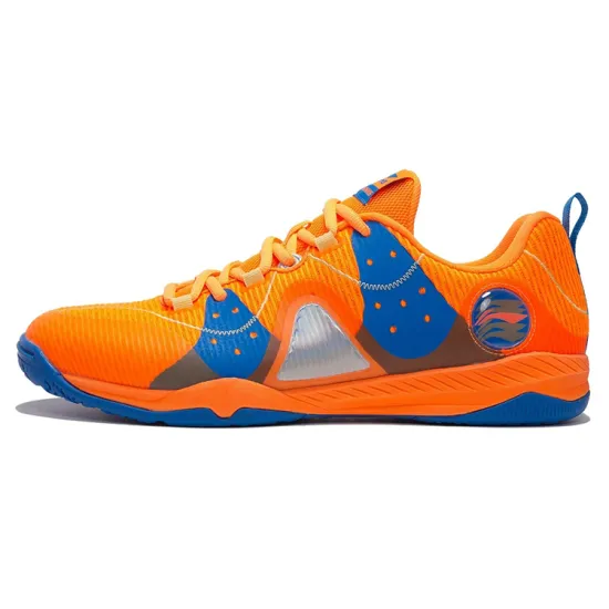 LINING Training Shoes Unisex Low-Top Neon Orange/Deep Luminous Blue