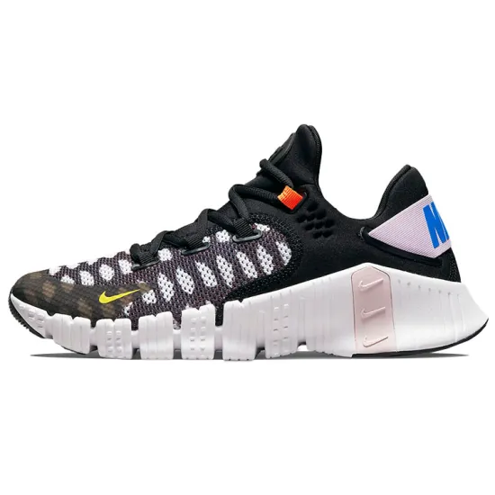 Nike Free Metcon Training Shoes Men Low-top Black/White/Pink