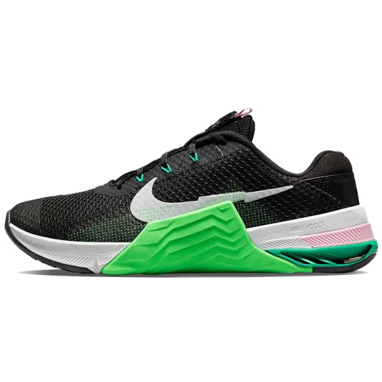 Nike Metcon 7 Training Shoes Women's Low-top Black/Green/White