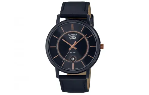 CASIO Men Standard Series Black Watch MTP-B120BL-1A