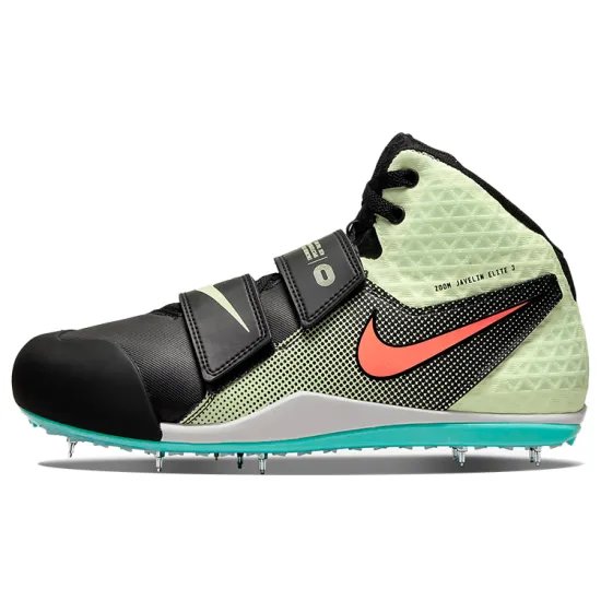 Nike Zoom Javelin Elite 3 Training Shoes Unisex Mid-top Black/Green