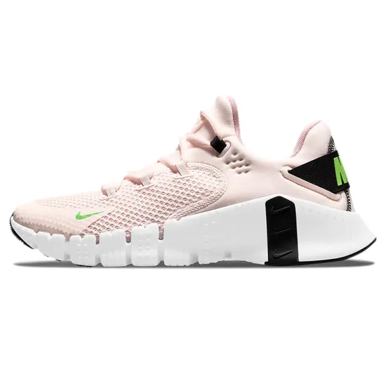 Nike Free Metcon 4 Light Soft Pink White Black Green Strike Women's