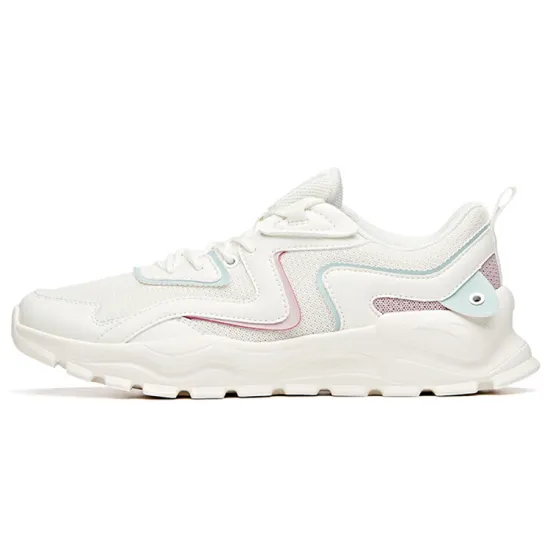 ANTA Variety Training Collection Training Shoes Women's Low-Top Ivory White/Gray Purple/Cyan