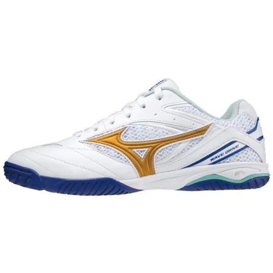 Mizuno Wave Drive 8 'White Gold Blue'