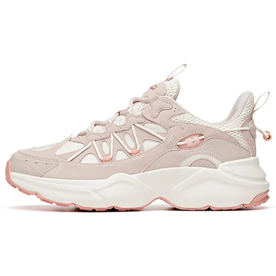 ANTA Variety Training Collection Training Shoes Women's Low-Top Lotus Grey/Ivory White