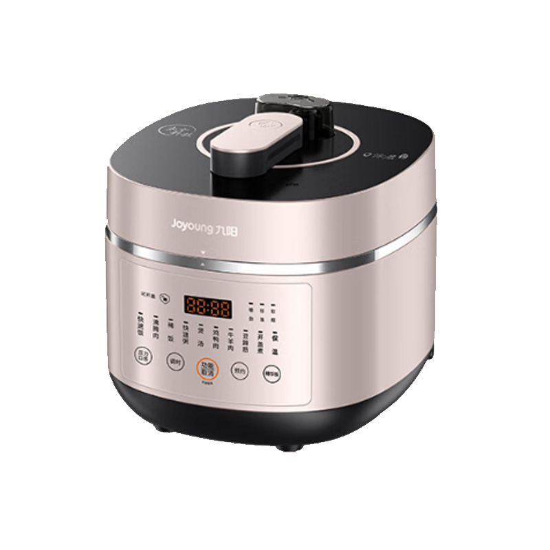 Joyoung electric pressure cooker 5L large capacity 0-coated steel kettle 304 stainless steel air-cooled pressure cooker rice and soup 4/8 people 50NS1