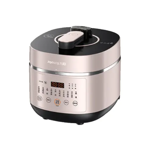 Joyoung electric pressure cooker 5L large capacity 0-coated steel kettle 304 stainless steel air-cooled pressure cooker rice and soup 4/8 people 50NS1