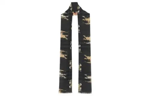 Burberry EKD-print Wool-silk Scarf