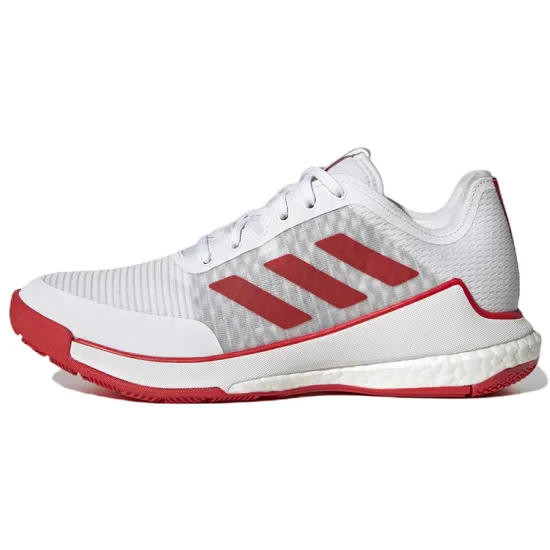 adidas Women's Crazyflight 'White Vivid Red'
