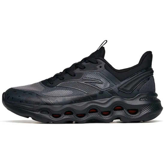 Anta Variety Training Collection Cushioning Anti-Slip Wear-Resistant Breathability Low-Top Training Shoes Men's Black