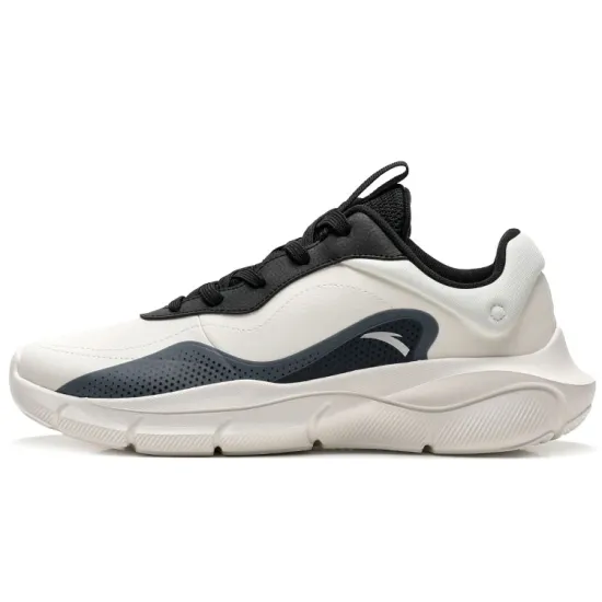 ANTA Variety Training Collection Training Shoes Men Low-Top Ivory White/Ash Grey/Black