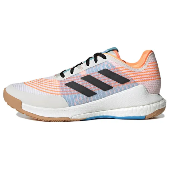 Adidas Crazyflight Volleyball Training Shoes Women's Low-top White/orange