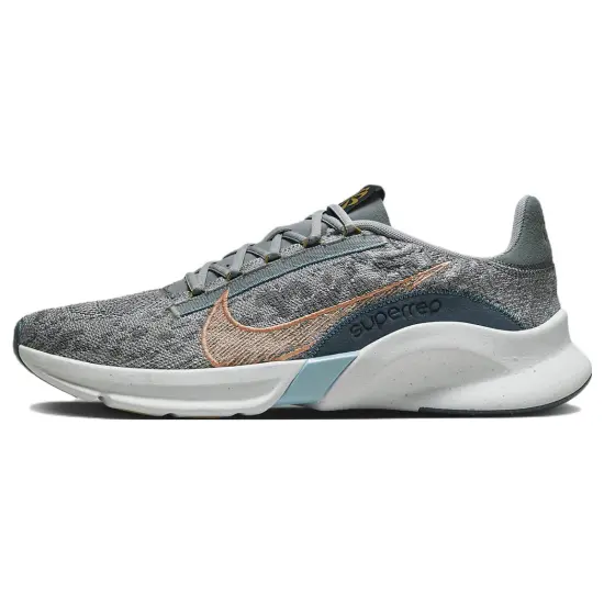 Nike SuperRep Training Shoes Men Low-top Grey/blue/orange