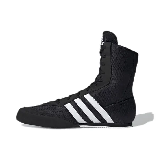 adidas Box Hog 2.0 Training Shoes Unisex High-top Carbon Black/white