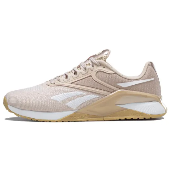 Reebok Nano X2 Training Shoes Women's Low-top Pink-brown White