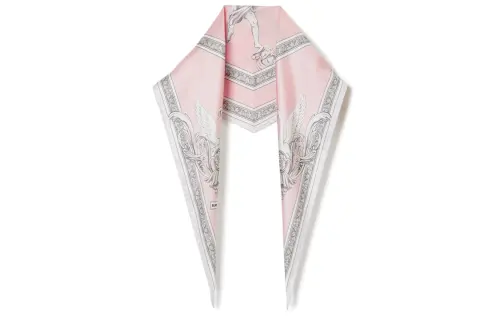Burberry Silk Scarves Women's Pink
