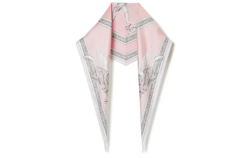 Burberry Silk Scarves Women's Pink