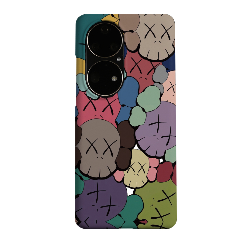 KESHAMI is suitable for Huawei P50Pro/P50/P50E mobile phone case, new personality and creative men's trendy brand simple and light frosted hard case