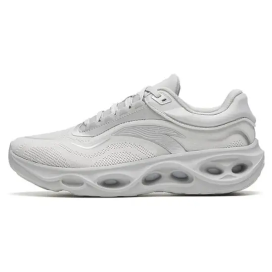 ANTA Training Shoes Men Low-Top Microchip Gray