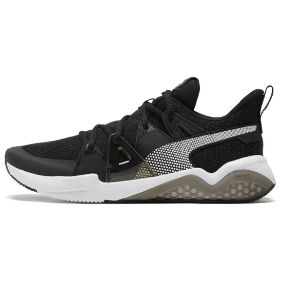PUMA Suede Training Shoes Men Low-top Black/white/gray