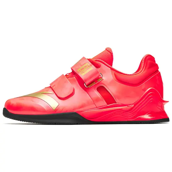 ANTA Training Shoes Men Low-Top Red Black/Gold