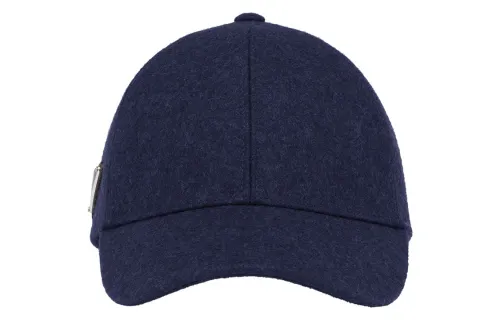 PRADA Logo Plaque Cap