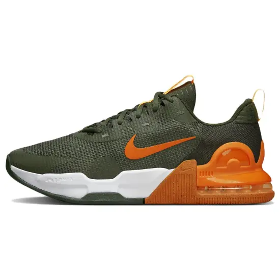 Nike Air Max Alpha Trainer 5 'Cargo Khaki Safety Orange'