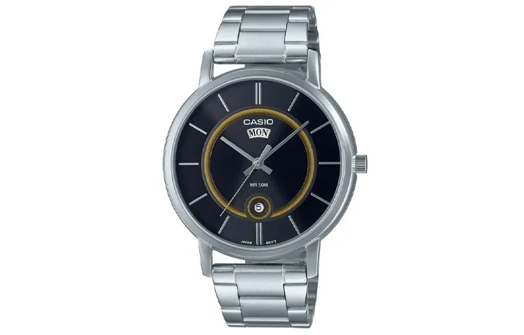 CASIO Men Standard Series Black Watch MTP-B120D-1A