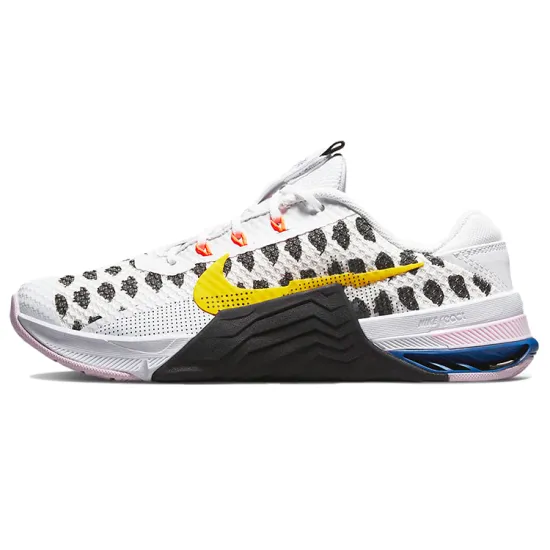 Nike Metcon 7 White Black Print Women's